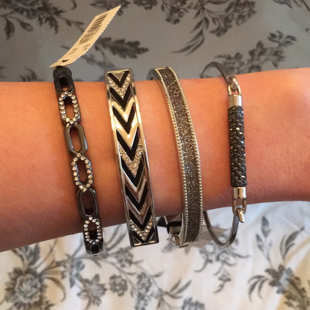 Bangle bracelet set from The Limited